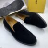 Billionaire suede blue corporate