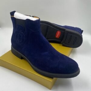 Billionaire suede side zip chelsea corporate boot