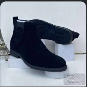 Billionaire suede side zip chelsea corporate boot