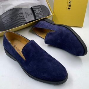Billionaire suede blue corporate