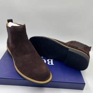 Original Boss side-by-side elastic suede corporate boot