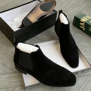 Renato side-by-side elastic suede chelsea corporate boot