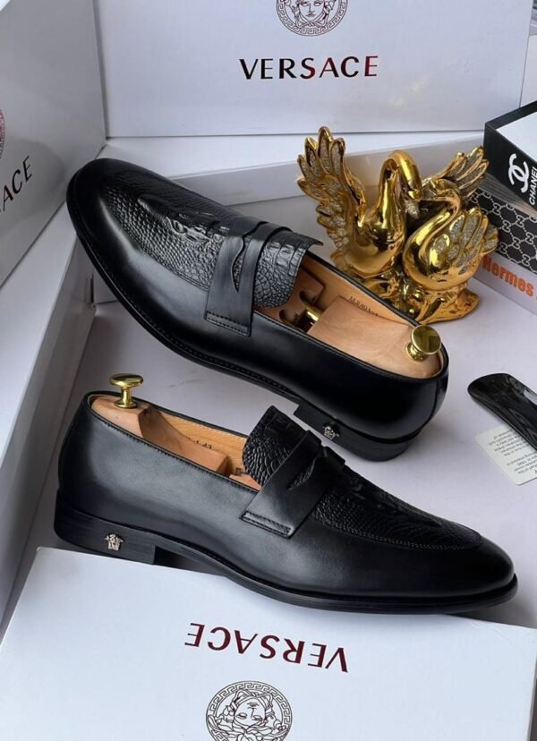 Versace quality leather corporate for men