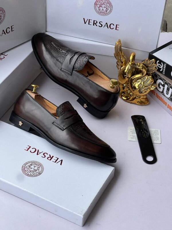 Versace quality leather corporate for men