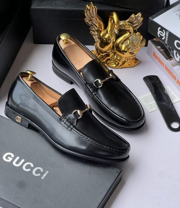New Gucci men Italian leather corporate
