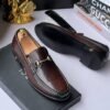 New Gucci men Italian leather corporate
