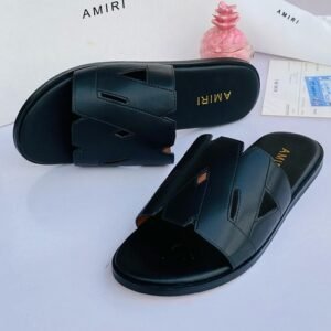Amiri quality leather pam slippers