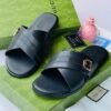 Original Gucci leather pam slipper