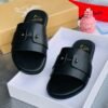 Original Christian Louboutin leather pam slippers