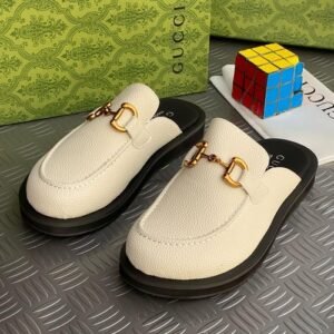 GUCCI half leather shoe