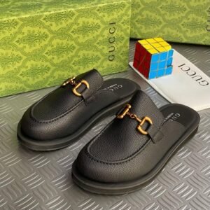 GUCCI half leather shoe