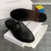 BALENCIAGA HALF leather shoe