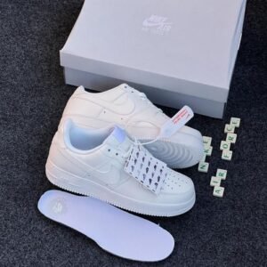 Nike Air Force 1 3ple white sneakers