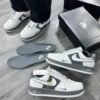 New Nike Air Force 1 Low dust ash and gray sneakers