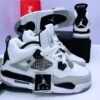 AIR JORDAN 4 RETRO OG MILITARY BLACK SNEAKERS