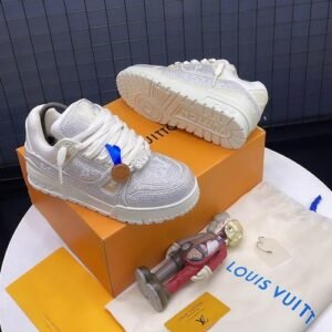New Louis Vuitton LV Maxi Crystal Trainer sneakers