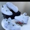Air Jordan 4 Retro White cat sneakers