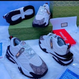 Supreme luxury Gucci kick sneakers