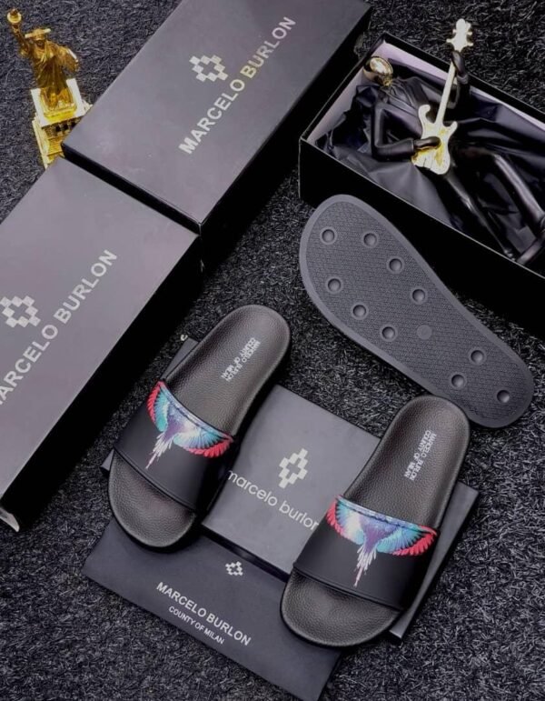 MARCELO BURLON quality pam slide