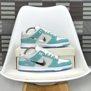 APRIL SKATEBOARDS X NIKE SB DUNK TURBO GREEN SNEAKERS