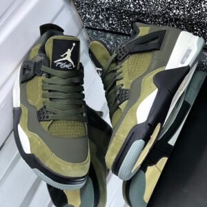 AIR JORDAN 4 SE CRAFT MEDIUM OLIVE SNEAKERS