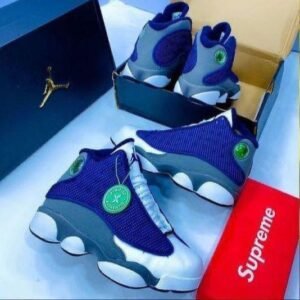 AIR JORDAN 13 BLUE FLINT SNEAKERS