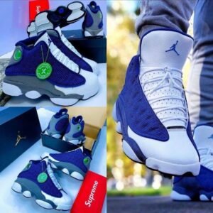 AIR JORDAN 13 BLUE FLINT SNEAKERS