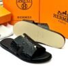 ORIGINAL HERMES PARIS LEATHER PAM SLIPPERS