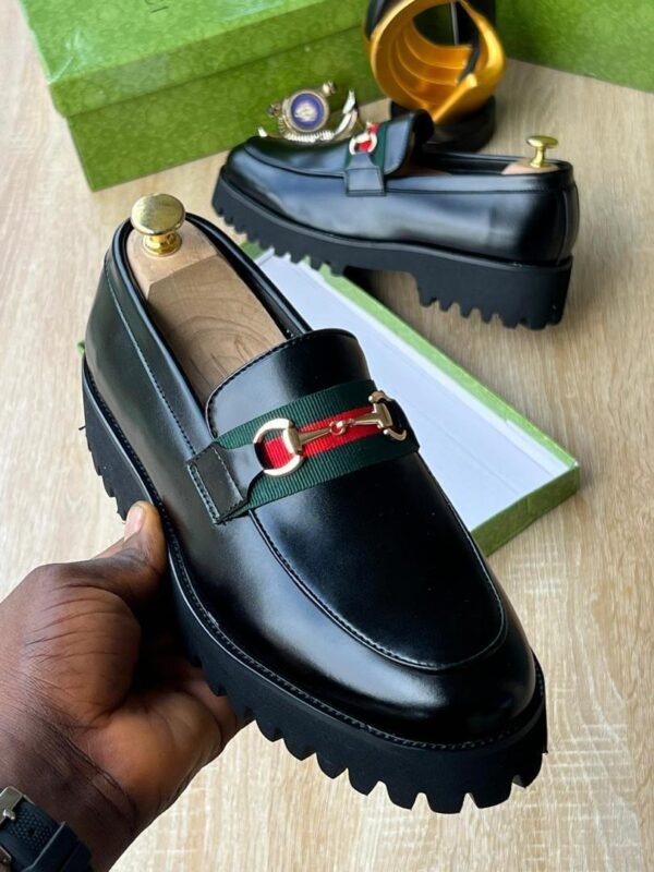Gucci men corporate leather shoe