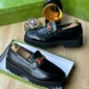 Gucci men corporate leather shoe