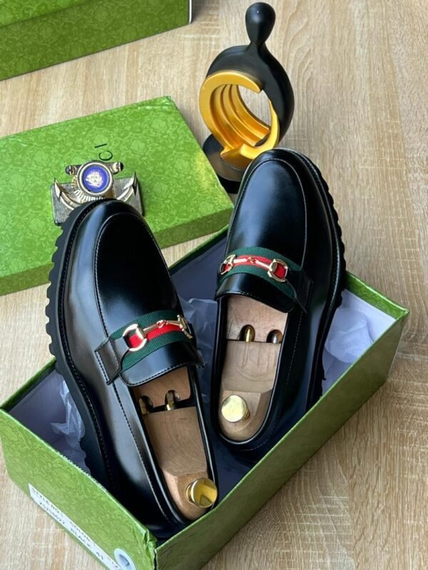 Gucci men corporate leather shoe