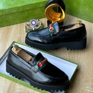 Gucci men corporate leather shoe