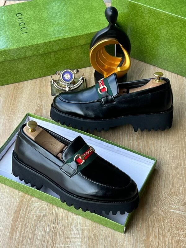 Gucci men corporate leather shoe